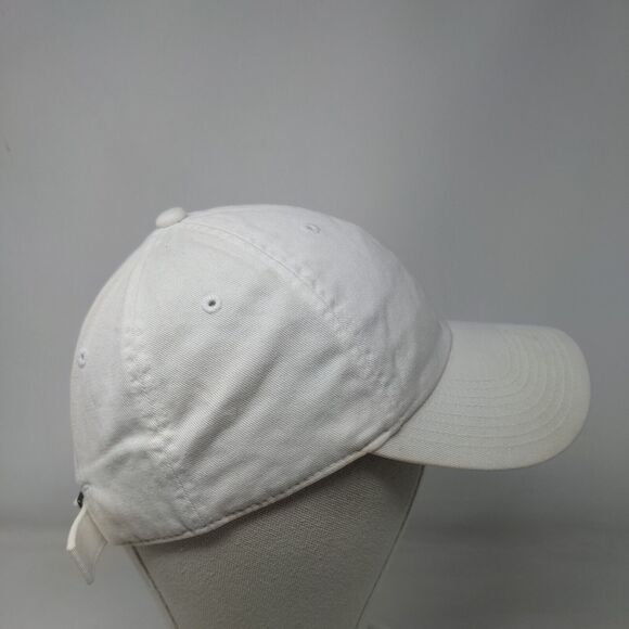 Nike Slideback Hat White OSFM Adjustable Embroidered Swoosh Heritage86 6 Panel - Picture 4 of 9